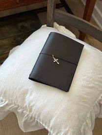 JOURNAL EN CUIR FOLIO - FORMAT A5